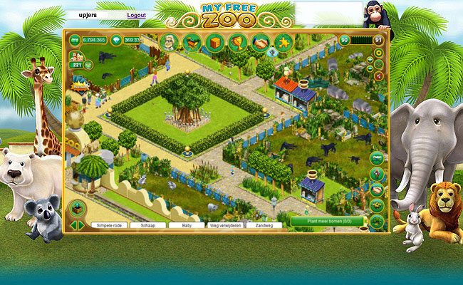 My Free Zoo Freunde Finden Server 2 My Free Zoo – De online zoo browsergame op Upjers.com