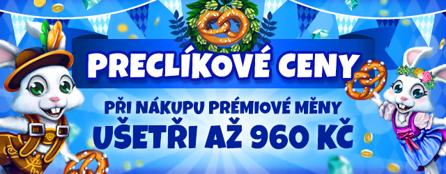 Banner akce Preclíkové ceny