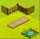 Vorschau vom Gehegeshop, Platzbedarf im Icon rechts unten eingefügt